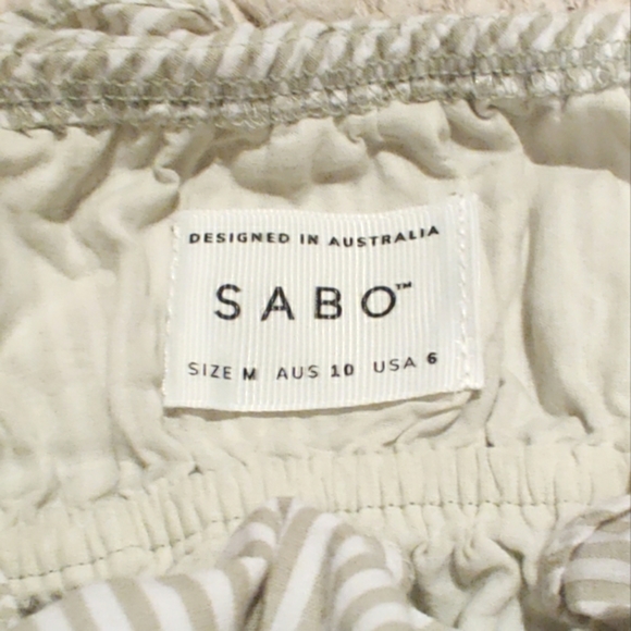 Sabo Skirt Blakely Off Shoulder Dress Medium - Picture 8 of 10